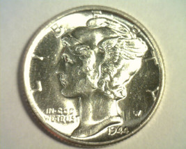 1944 MERCURY DIME CHOICE UNCIRCULATED CH. UNC. NICE ORIGINAL COIN BOBS C... - $14.00