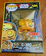 Funko Pop! Star Wars Retro Series C-3PO Target Exclusive #454 - £14.45 GBP