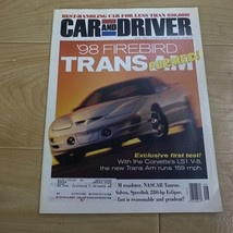 1997 June &#39;98 Firebird Trans Am Car and Driver Magazine - £9.08 GBP