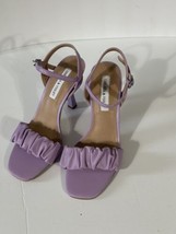 NEW- Size 6.5 Womens Chelsea &amp; Violet Stiletto Heeled Leather Sandals St... - £17.05 GBP