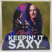 Kenny G Keepin' it SAXY Board Game Powder Of Jazz Sealed - $9.10