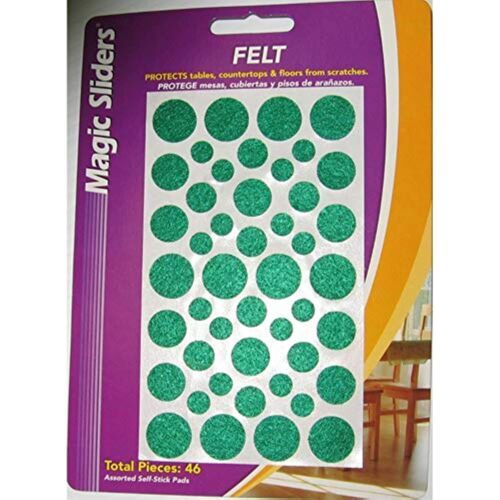 PAD FELT ASST GRN46PK - $18.56
