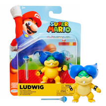 Super Mario Ludwig with Magic Wand 4&quot; Figure New in Package - $16.88