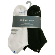 NWT 6-PAIRS PACK MICHAEL KORS MSRP $26.99 MEN&#39;S WHITE LOW CUT SOCKS SIZE... - $16.99