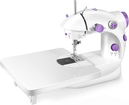 Portable Sewing Machine with Extension Table and Light Mini Handheld Sew... - $83.99