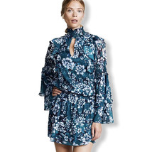 Parker Robyn Smocked Silk Floral Dress New With Tags Small - £90.50 GBP