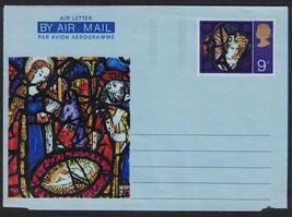GREAT BRITAIN Air Mail Letter / Aerogramme - 9d, Unused, &quot;B&quot; X3 - $2.96