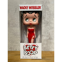 Vintage Funko Wacky Wobbler 1999 Betty Boop Red Dress Bobble-Head Figure 7&quot; - £34.37 GBP
