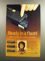 1979 Kodak Ektralite Cameras Advertisement - Michael Landon - Ready in a flash! - £14.53 GBP