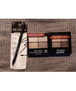 3 Pc Revlon - Eyeshadow Addictive #500 &amp; Black Eyeliner #201 (MK16/11) - £23.33 GBP