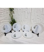 Set of 6 Vintage Arcopal France Daisy Plates - Milk White Opal Glass Din... - $1,112.09 MXN