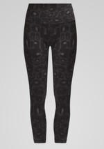 LULULEMON ALIGN HIGH-RISE PANT 25”~SPRAY LEOPARD BLACK ~SZ 0~NWT~FREE SHIP - $179.95