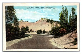 The Sand Dune Lake Shore Drive Michigan City Indiana IN UNP WB Postcard E19 - $2.63