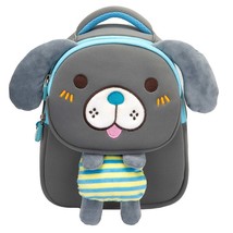 Children Plush Backpack Plush Dog Toy Compartment Storage Child Backpack Bag Fas - £24.27 GBP