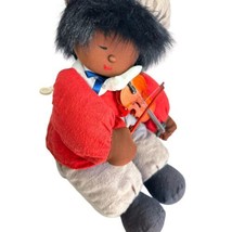 vintage african american musical doll playing violin - £27.60 GBP