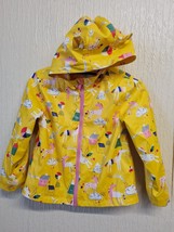 M&amp;S Kids Girls RainCoat Yellow Mix Jacket - Age 6-7 Years Express Shipping - £22.94 GBP