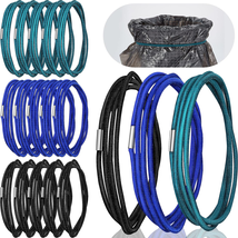 Trash Can Bands Rubber Garbage Can Bands Litter Box Bands Elastic Garbag... - £8.31 GBP