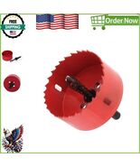 75mm Bi-Metal Hole Saw with 1 1/4&quot; Cutting Depth for Smooth Wood &amp; Metal... - $15.04