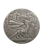 HB(285)US Hobo Nickel Morgan Dollar Silver Plated Copy Coin - £7.81 GBP