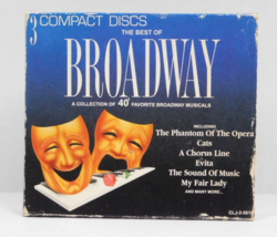 The Best of Broadway [1994 Madacy] [Box] by Various Artists (CD, Sep-199... - £5.82 GBP