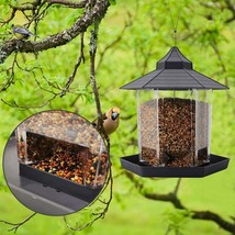 Hanging Wild Bird Feeder Squirrel Proof Seed Food Yard Garden Outdoor Decoration - £39.14 GBP
