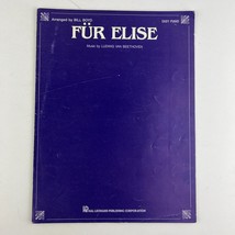 Ludwig Van Beethoven Für Elise Easy Piano Sheet Music - £3.18 GBP