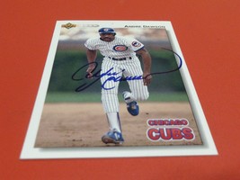 1992 U.D.#124 Andre Dawson Hand Signed Autograph Nm / Mint Or Better - £19.51 GBP