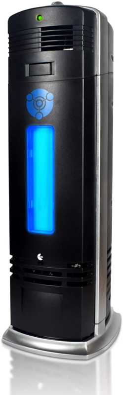 Air Purifier Pro Ionizer With UV-C Sanitizer Permanent Filter Ionic Black NEW - $92.72