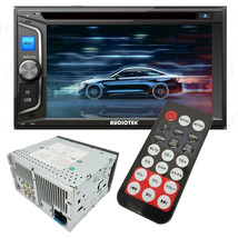 Audiotek AT-68BT Double Din 6.2&quot; HD Touch Screen MP3 Player Works w/ Blu... - $201.65
