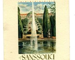 Norddeutscher Lloyd Bremen 1935 S S Europa Menu Sanssouci Cover  - £19.43 GBP
