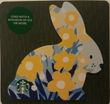 Starbucks 2021 Blue Easter Bunny Collectible Gift Card New No Value - £1.58 GBP