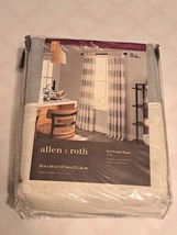 Allen + Roth Curtain Panel Gray &amp; Cream Beige Item #349118 50&quot;X84&quot; Light... - ₹1,305.67 INR