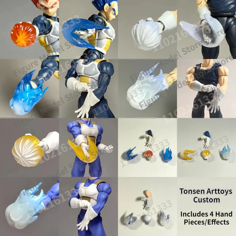 Rttoys s h figuarts shf dragon ball handsculpt hand accessory anime action figures toys thumb200