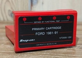 Snap-On Tools MT2500-1291 FORD 1981 thru 1991 Primary Scanner Cartridge 1981-91 - £20.91 GBP