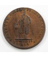 1835 Walsh's General Store, Lansingburgh N.Y. Hard Times Token in VF Con... - $65.71