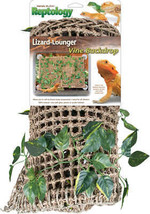 Penn-Plax Lizard Lounger Basking Platform with Vines Brown 1ea/23.5 In X 14 in - £37.93 GBP