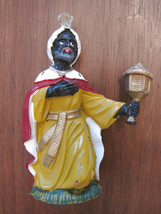Vintage Crib Statue Italy Maybe Isas &#39;60 King Magio Magi Incense Incense... - £14.76 GBP
