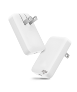 20W Ultra-Thin GaN USB-C Wall Charger, PD 3.0, QC 3.0, White, Brand New - $13.99