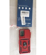 Phone Protection Case With Kickstand For Motorola Moto G 5G (2024) - Red - $8.99