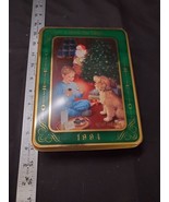 Vintage 1994 Oreo &quot;Unlock the Magic&quot; Collectable Christmas Tin Empty - $8.55