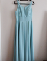 NWT GLS x Elizabeth K Formal Aqua Gown Size L - £147.34 GBP