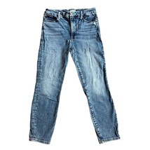 Good American Good Waist Cropped Length Jeans Pants Indigo Wash Size 6 W... - $39.91