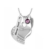 Forever Love Heart Pendant Urn - Love Charms™ Option - $29.95 - $45.95