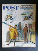 Saturday Evening Post March 4, 1961 Abraham Lincoln - Alajalov Cover  423 - £5.54 GBP