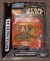 1996 Star Wars Micro Machines Battle Packs # 4 Imperial Hunters New In P... - £19.60 GBP