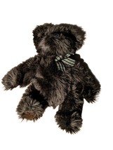 Ganz Heritage Collection &quot;Benji&quot; Dark Brown Soft Teddy Bear Stuffed Animal 2000 - £18.14 GBP