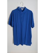 NEW Sunrise Blue Short Sleeve Polo Shirt Men&#39;s Size XL - $314.86 MXN