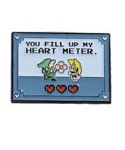Zelda enamel pins ▲ The Legend of Zelda Link Heart Meter Valentines Day Pin - £4.72 GBP