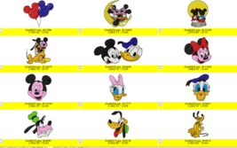 Mickey and Friends FILLED Machine Embroidery Designs - £10.38 GBP