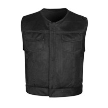 Motorcycle Lowcut Moto Mesh Vest Short Circuit GoLeather GO255 - $1,899.80 MXN